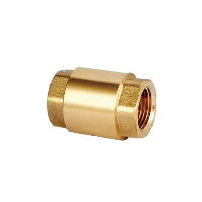 China Antiwear ODM One Way Vertical 1 Inch Brass Check Valve For Water Supply System for sale