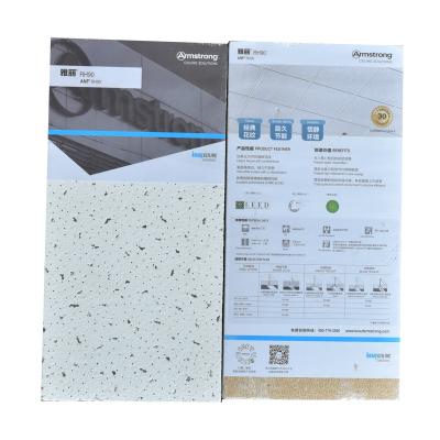 China Mineral Ceiling Tiles Powder Coated And Fireproof Materials 60x60 for sale