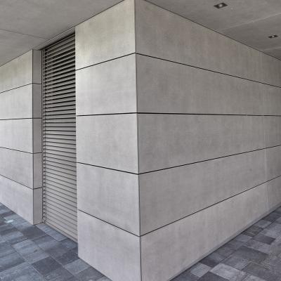 China Non-asbestos Fiber Cement Board Exterior Wall Panel with Contemporary Design Style for sale