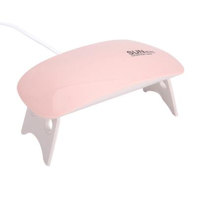 China Travel-Friendly and Professional Pink LED Nail Lamp for Soak Off UV Neon Gel Polish for sale