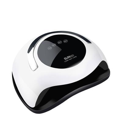 China 2022 Factory Wholesale New Portable 120W LED Nail Dryer UV Nail Lamp For Nail Art for sale