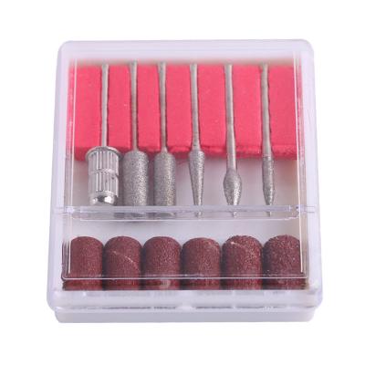 China Nail Drill Bits Set Professional Nail Drill Accessories for Nail Art Cuticle Shape Tools for Manicure Pedicure Polishing for sale