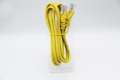 China Colorful Cat_Five_E_Patch_Cable 24 AWG Custom Length RJ45 Network Cord PVC Jacket en venta