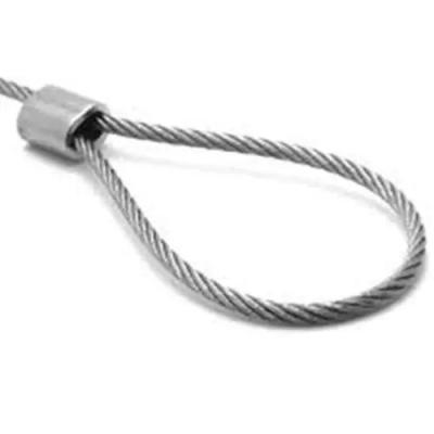 China Marine Grade Stainless Steel Wire Rope 7x7 Woven Technique Free Sample for sale