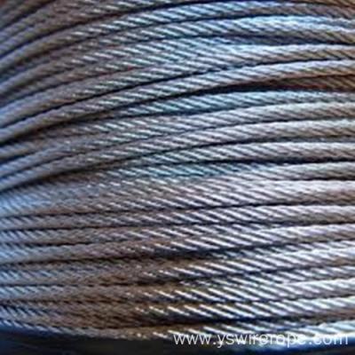 China Industrial Stainless Steel Wire Rope 1x19 3.18mm Free Sample for sale