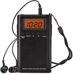 China Outdoor Digital AM FM Pocket Radio Portable With Rechargeable Battery for sale