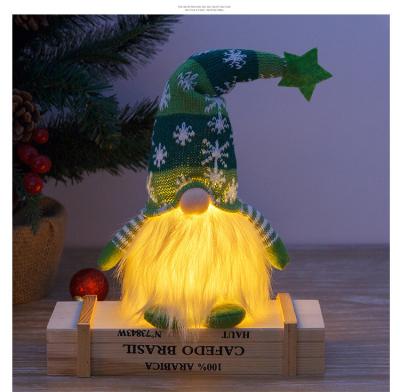 China Luxuoso Santa Claus Style peluches da luz da noite do diodo emissor de luz da árvore de Natal da sala das crianças à venda