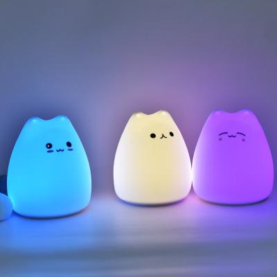 China Touch Switch Silicone Night Light , Silicone LED Lamp CE Rohs Certified for sale