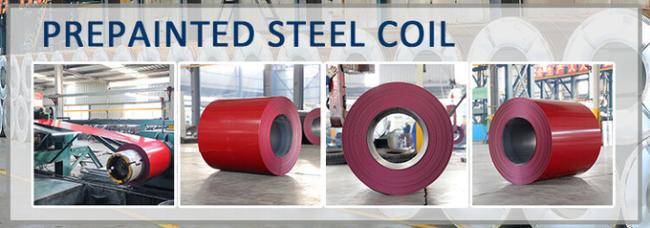 PPGL Prepainted Steel Coil Price 600 - 1250MM As Require Coil 0