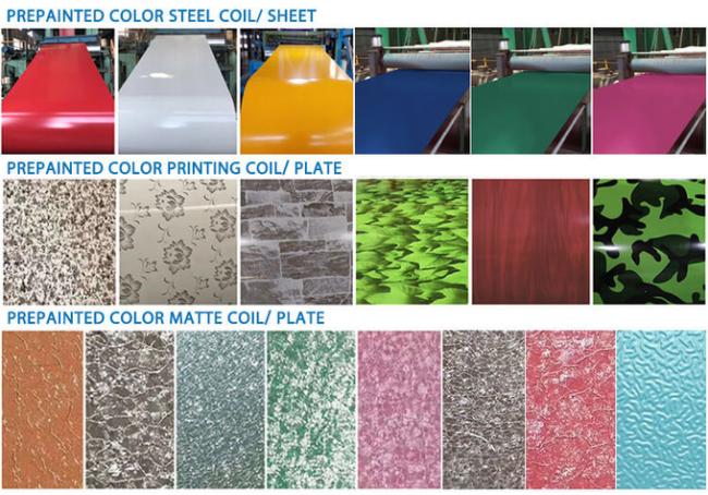 PPGL Prepainted Steel Coil Price 600 - 1250MM As Require Coil 1