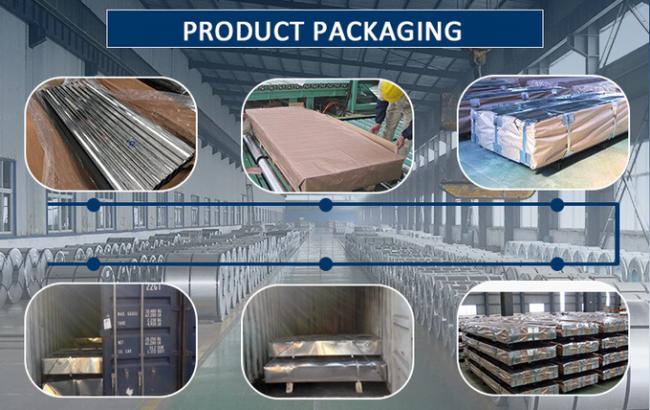 Roofing Metal Sheets DX51D 3-8 Tons Galvanised Corrugated Sheet 2
