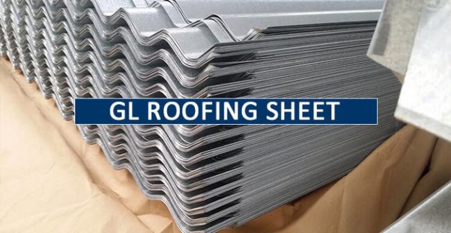 Roofing Metal Sheets DX51D 3-8 Tons Galvanised Corrugated Sheet 0