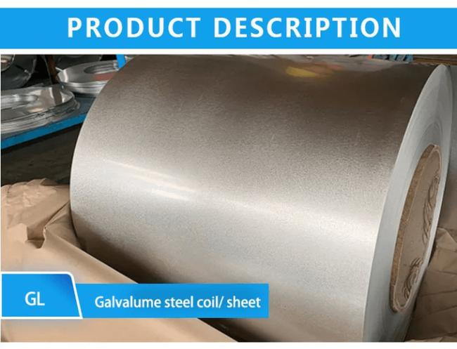 ISO9001 Galvalume For Roof 508/610MM 3-8 Tons Good surface quality 0