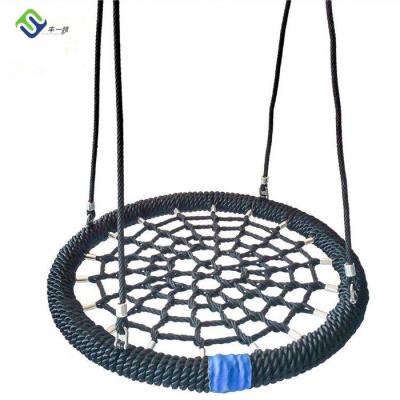 China Kids Playground Net Swing 100cm Reinforced Birds Nest Swing Seat for sale