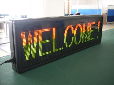 China F3.75 Electronic Red Green Blue Yellow White Scrolling LED Sign High Brightness ,Modular LED Display for sale