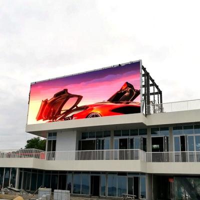 China a exposição conduzida exterior comercial p10 da cor completa conduziu a tela grande da propaganda exterior à venda
