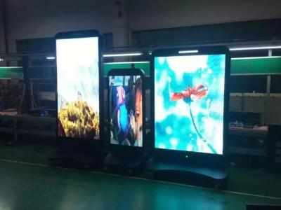 China Led Digital Billboard Advertising Player 55inch P3 Rental Aluminum cabinet for sale