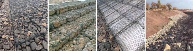 Standard Size Mesh 8 X 80mm(w) X 120mm (H) Zinc-Al Alloy 2.7mm 2m X 50m Gabion Wire Mesh Roll