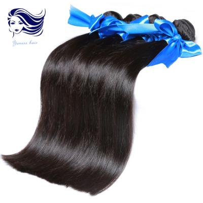 中国 バージンのマレーシアの直毛の束は自由な人間の毛髪延長をもつれさせます 販売のため
