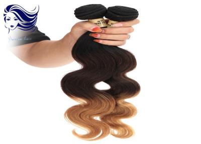 China 3 Tone Brazilian Ombre Color Hair / Ombre Colorful Hair 7A Grade for sale