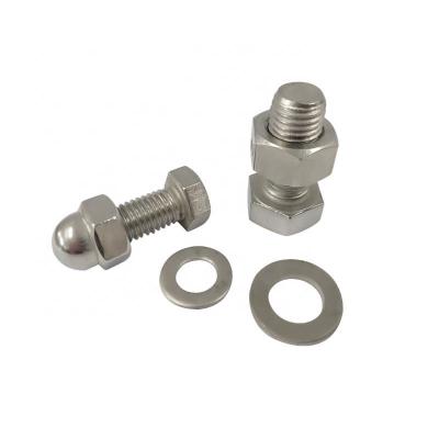 China DIN Duplex Stainless Steel 2205 2507 Hex Nut Bolt With Screws Washers for sale