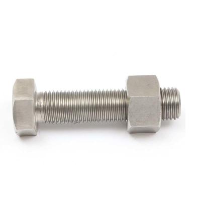 China ASTM A193 Gr B7 Metric Stainless Steel Bolts With 2h Heavy Hex Nut for sale