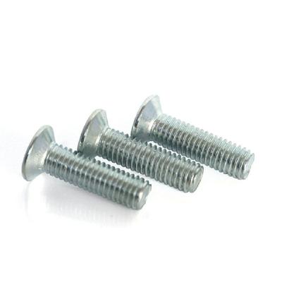 China Alloy Stainless Steel Flat Head Screws Grade 4.8 M4 X 10mm Countersunk Screws for sale
