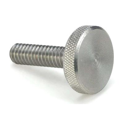 China High Precision GB Stainless Steel Flat Head Screws Thumb Screw M2-M30 for sale