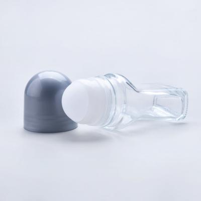 China 28.6mm Glass Roller Ball Bottles Perfume Essential Oil Container for sale
