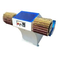 Quality CE 380v Husk Coconut Shell Removing Machine Brown Customized for sale