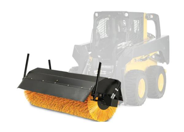 Quality Backward Skid Loader Broom Snow Angle Sweeper CE Certificate for sale