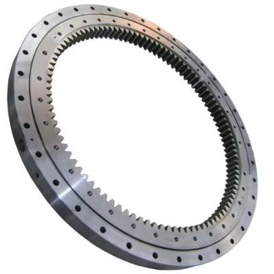China Heavy Duty Construction Excavator Mining Crane Slew Ring Drive Gearbox Slewing Bearing for sale