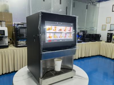 China Stainless Steel 201 Automatic Desktop Coffee Vending Machine With Grin for sale