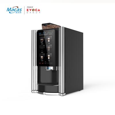 China 800CC Boiler Automatic Espresso Coffee Vending Machine Internet WIFI And RJ-45 for sale