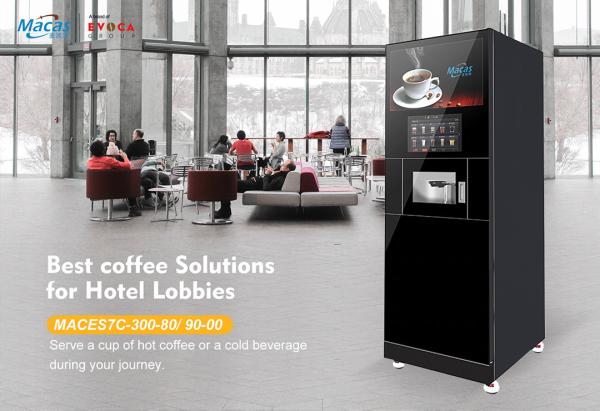 Quality Bill Operated Italian Expresso Coffee Vending Machine OEM ODM for sale