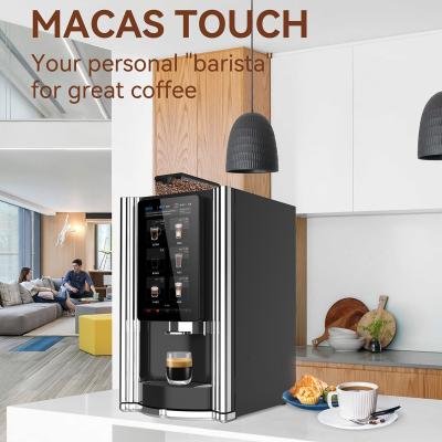 China 2000w Auto Freshly Brewed Coffee Vending Machine With Remote Management for sale