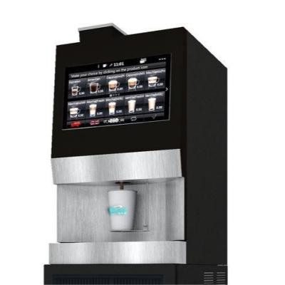 China Hotel Counter Top Coffee Vending Machine Bean To Cup With Grinder for sale