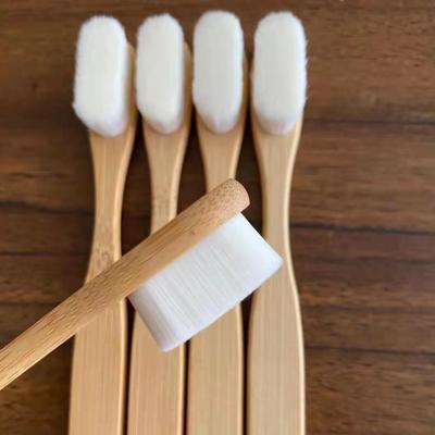 China Top Softest Fibre Soft Bristle Bamboo Toothbrush Zero Waste for sale