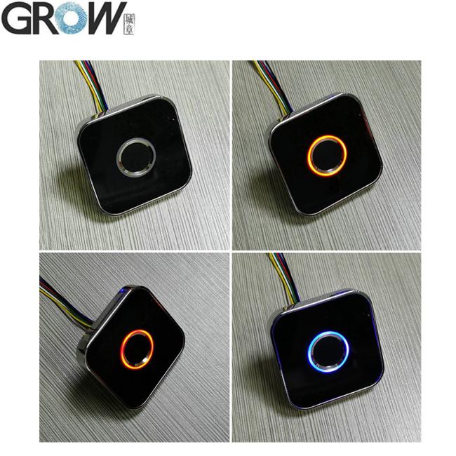 Grow K236-a+R502-Aw DC6V 4*AAA Fingerprint Control Board with Battery Case