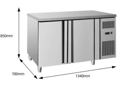 China Sotana GN under counter SUS201 freezer air-cooled kitchen refrigerator fresh cooler for sale