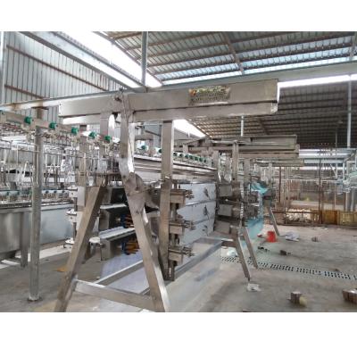China SS Poultry Slaughtering Equipment 200BPH - 12000BPH Automatic Plucking Machine for sale