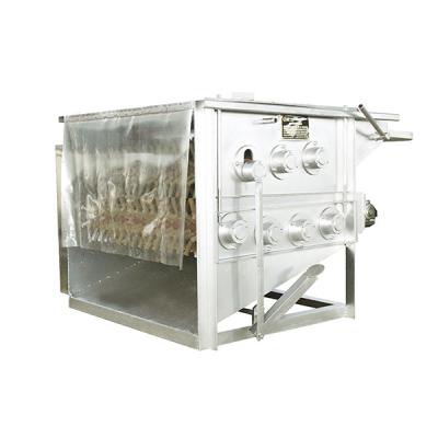 China Middle Size Stainless Steel Chicken Plucker 200BPH - 500BPH Poultry Feather Plucking Machine for sale