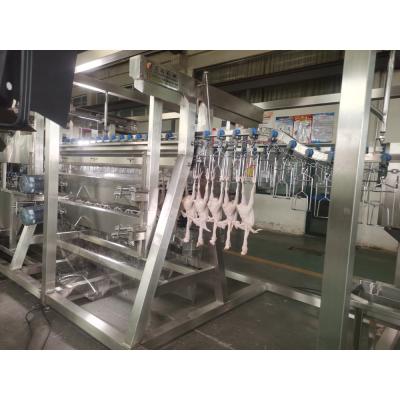 China 200BPH 300BPH 500BPH Automatic Kill Cutting Goose Duck Chicken Abattoir Slaughtering Processing Line Machine System en venta