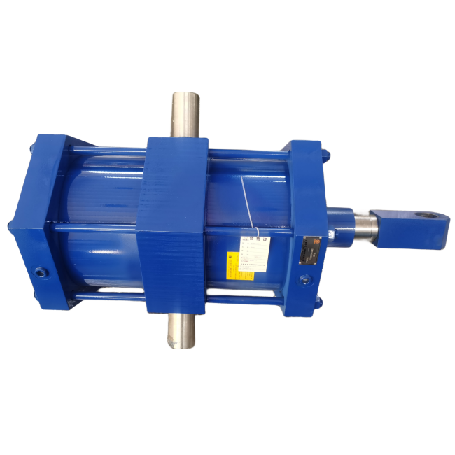 Telescopic Hydraulic Cylinder side view