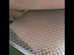 1060 1100 3003 Pattern Embossed Aluminum Checker Plate Sheet 3Mm