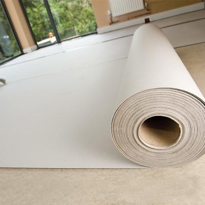 China Construction Finished Floor Protection Paper , 317sqft Construction Floor Covering for sale
