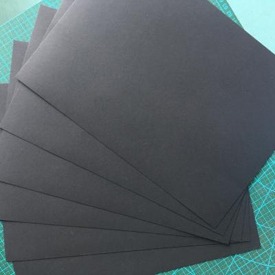 China 0.13mm Black Cardboard Paper for sale