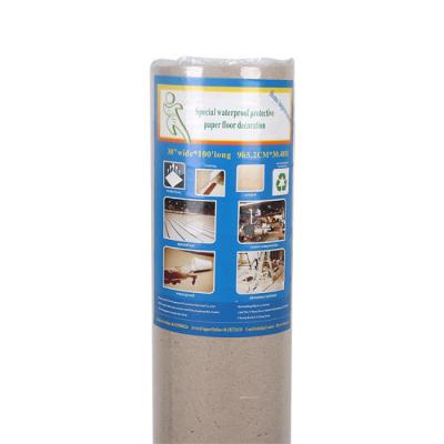 China Paint Resistant 820mmx36m Wood Floor Protector SGS for sale