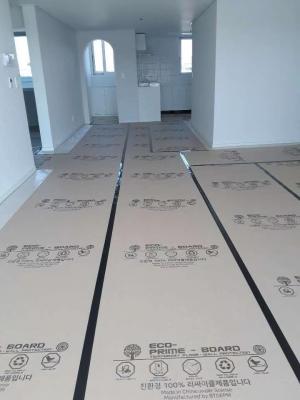 China Thickness 0.9 1.0mm Temporary Floor Protection Paper for sale
