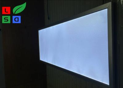 China Wall Mounted A2 420x594mm Snap Frame Led Light Box For Indoor Poster Display for sale